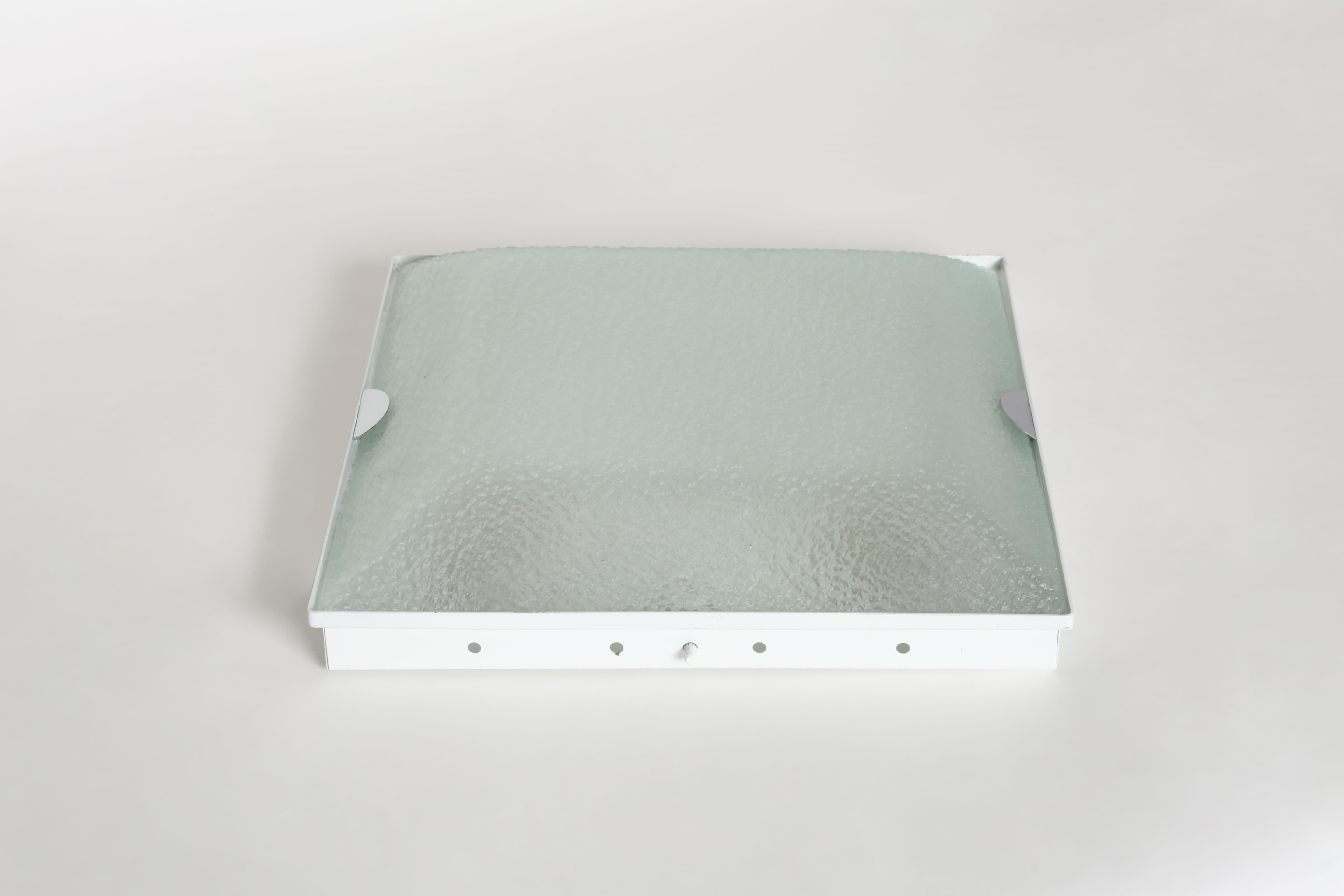 Milieu du XXe siècle Fontana Arte, lampe à encastrer, modèle 1940, Italie, vers les années 1960. en vente