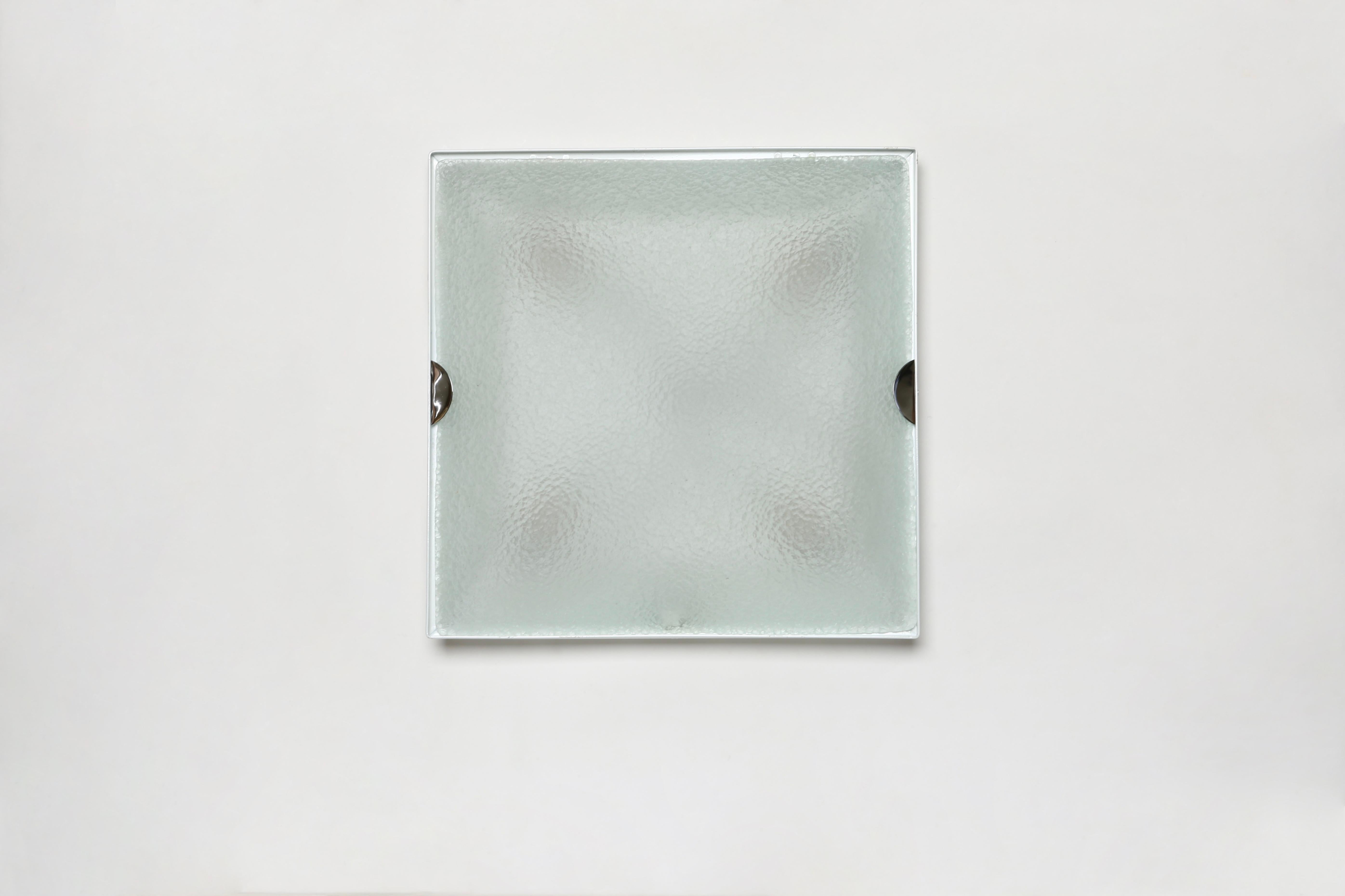 Fontana Arte, lampe à encastrer, modèle 1940, Italie, vers les années 1960. en vente 1