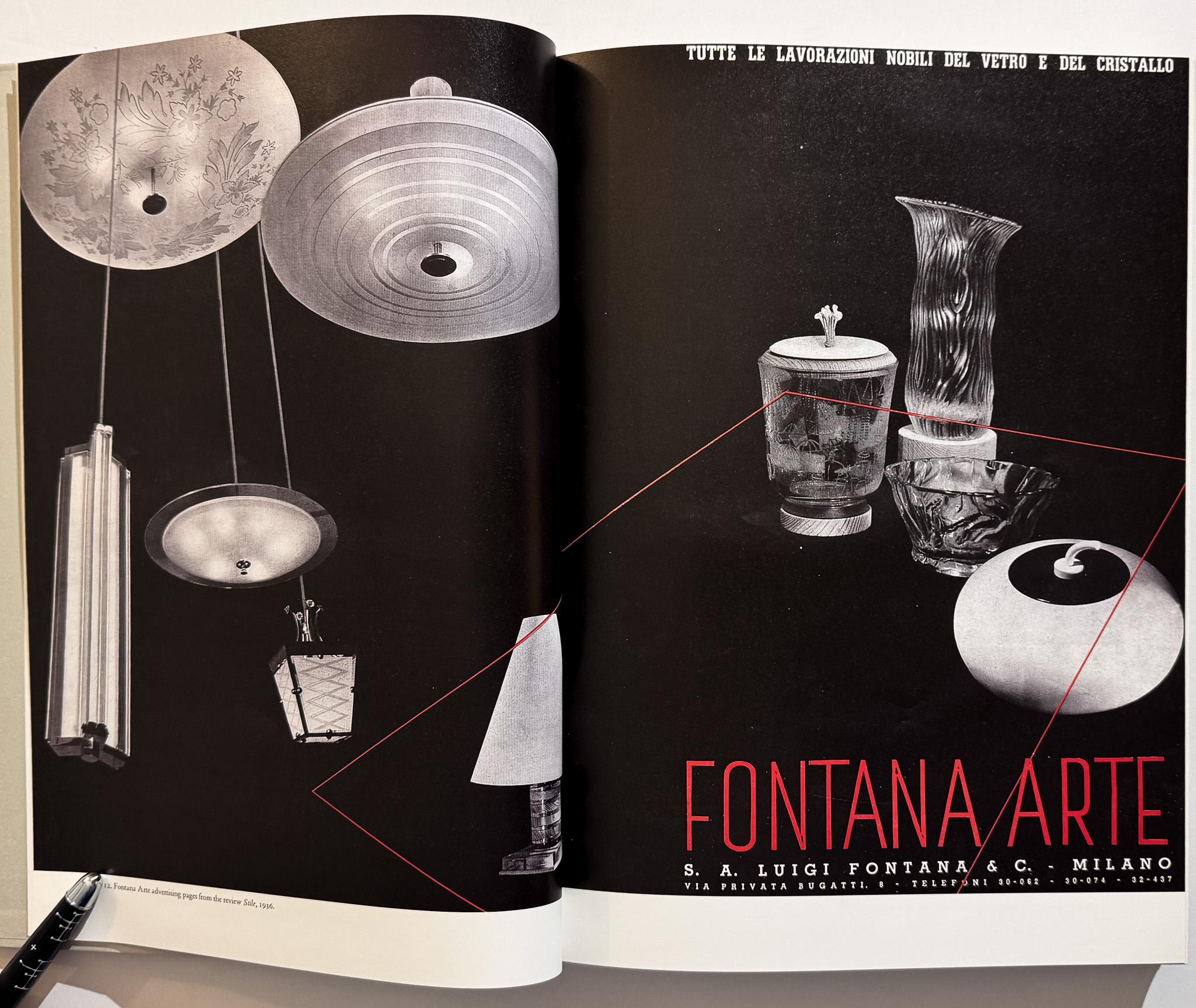 Fontana Arte: Gio Ponti, Pietro Chiesa, Max Ingrand Bon état - En vente à New York, NY