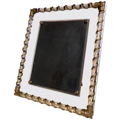Cornice per quadri in vetro e ottone di Fontana Arte