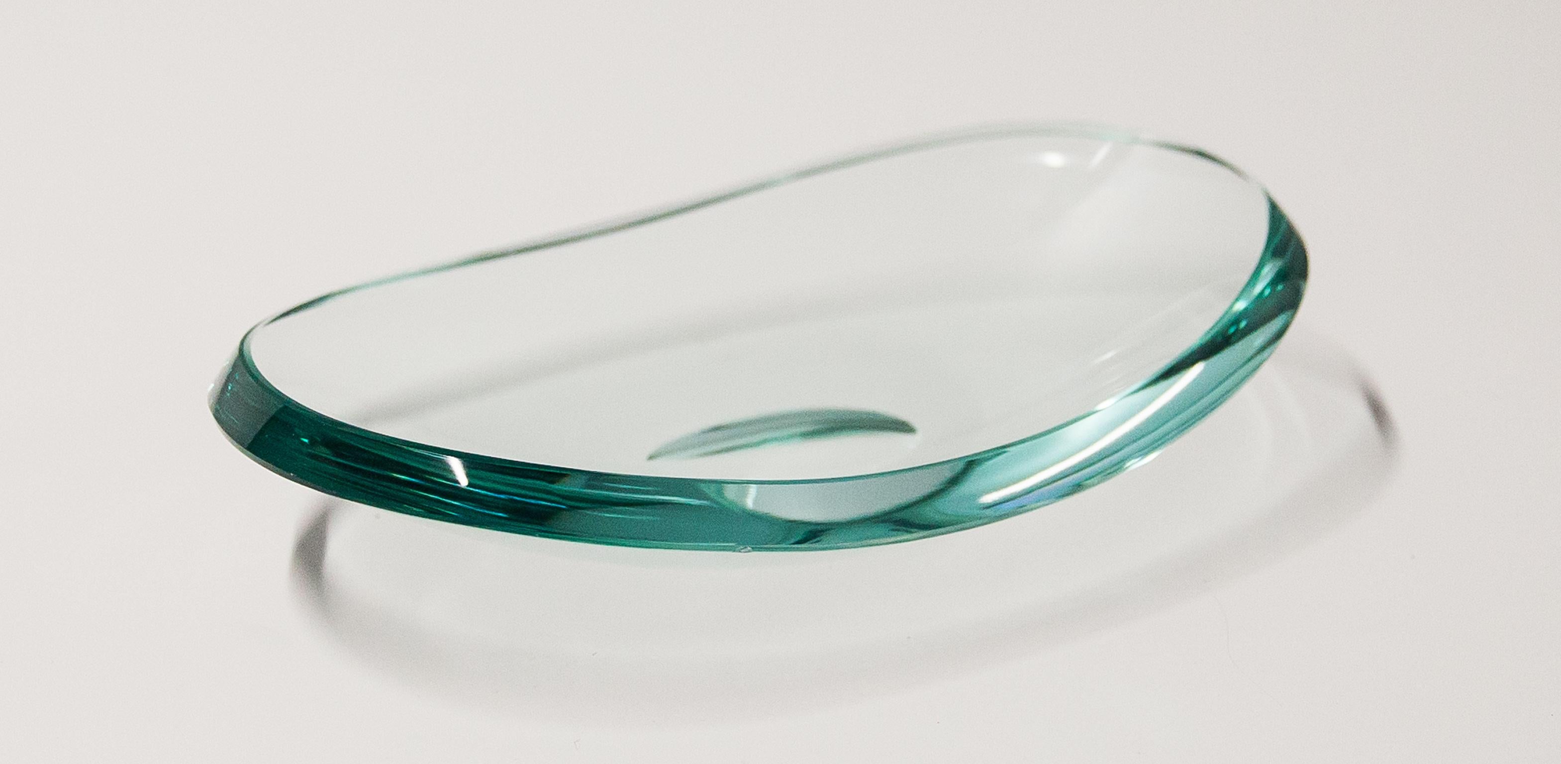 Mid-Century moderno Ciotola in vetro Fontana Arte 1960 in vendita