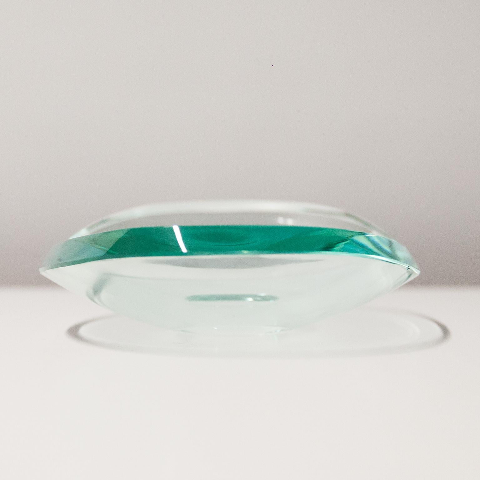 Metà XX secolo Ciotola in vetro Fontana Arte 1960 in vendita