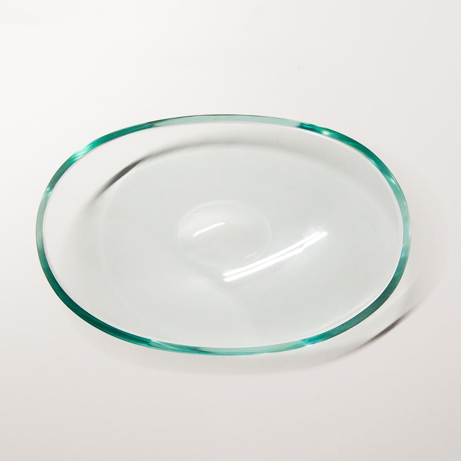 Vetro di Murano Ciotola in vetro Fontana Arte 1960 in vendita