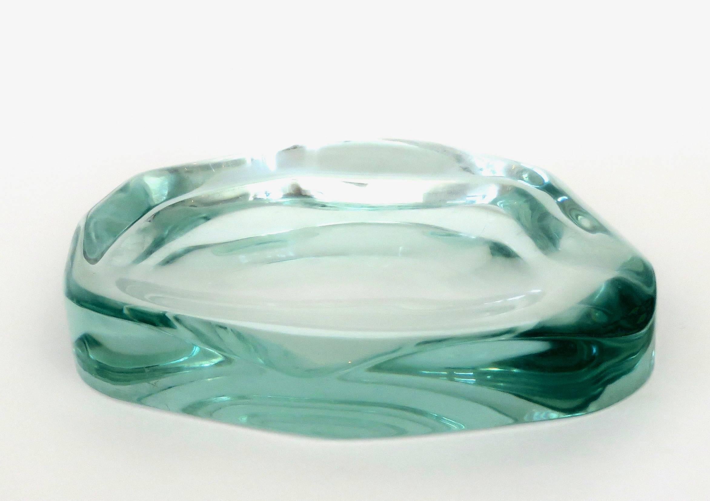 Fontana Arte Glass Dish or Vide Poche by Max Ingrand 4