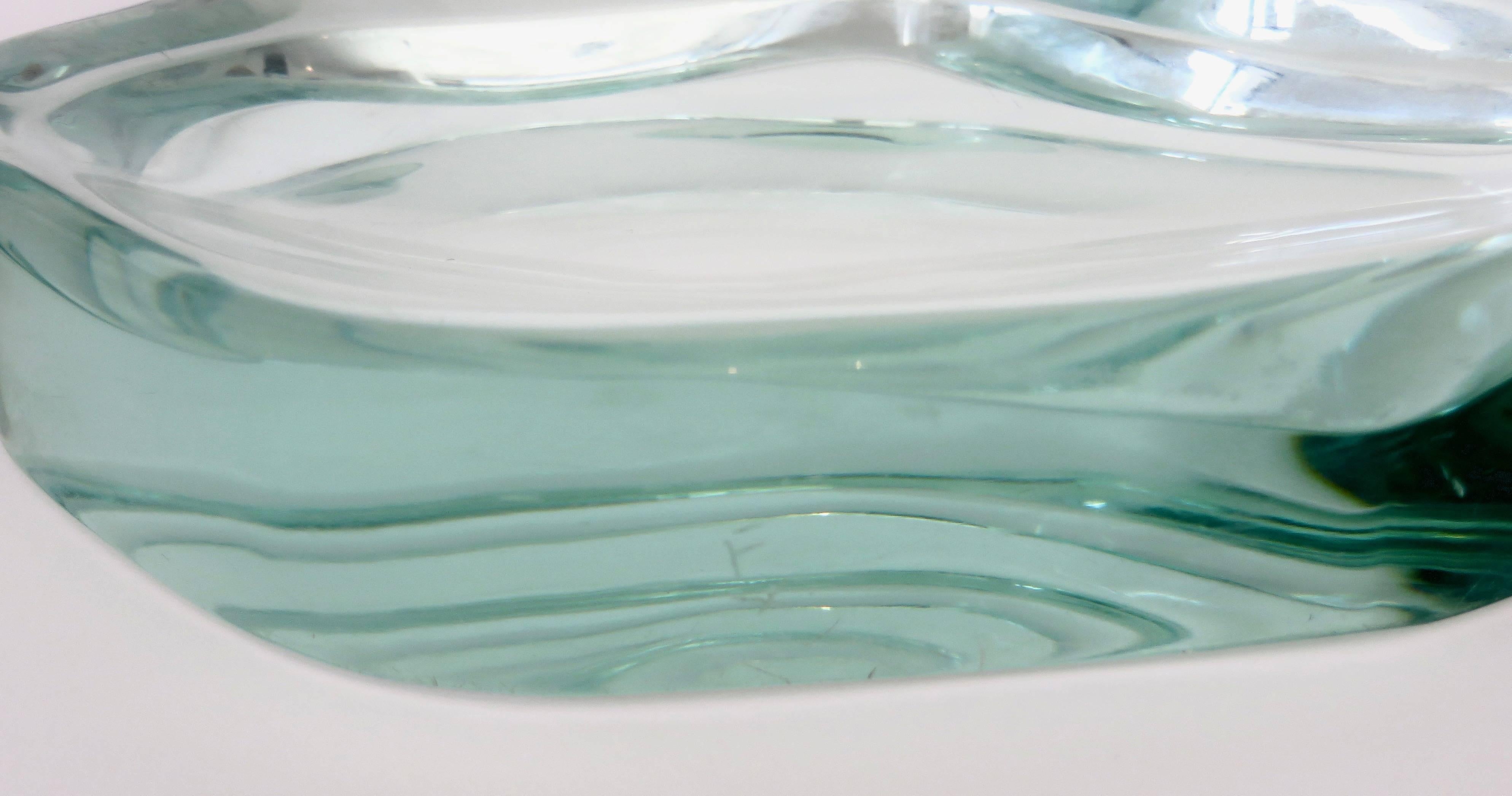 Fontana Arte Glass Dish or Vide Poche by Max Ingrand 6