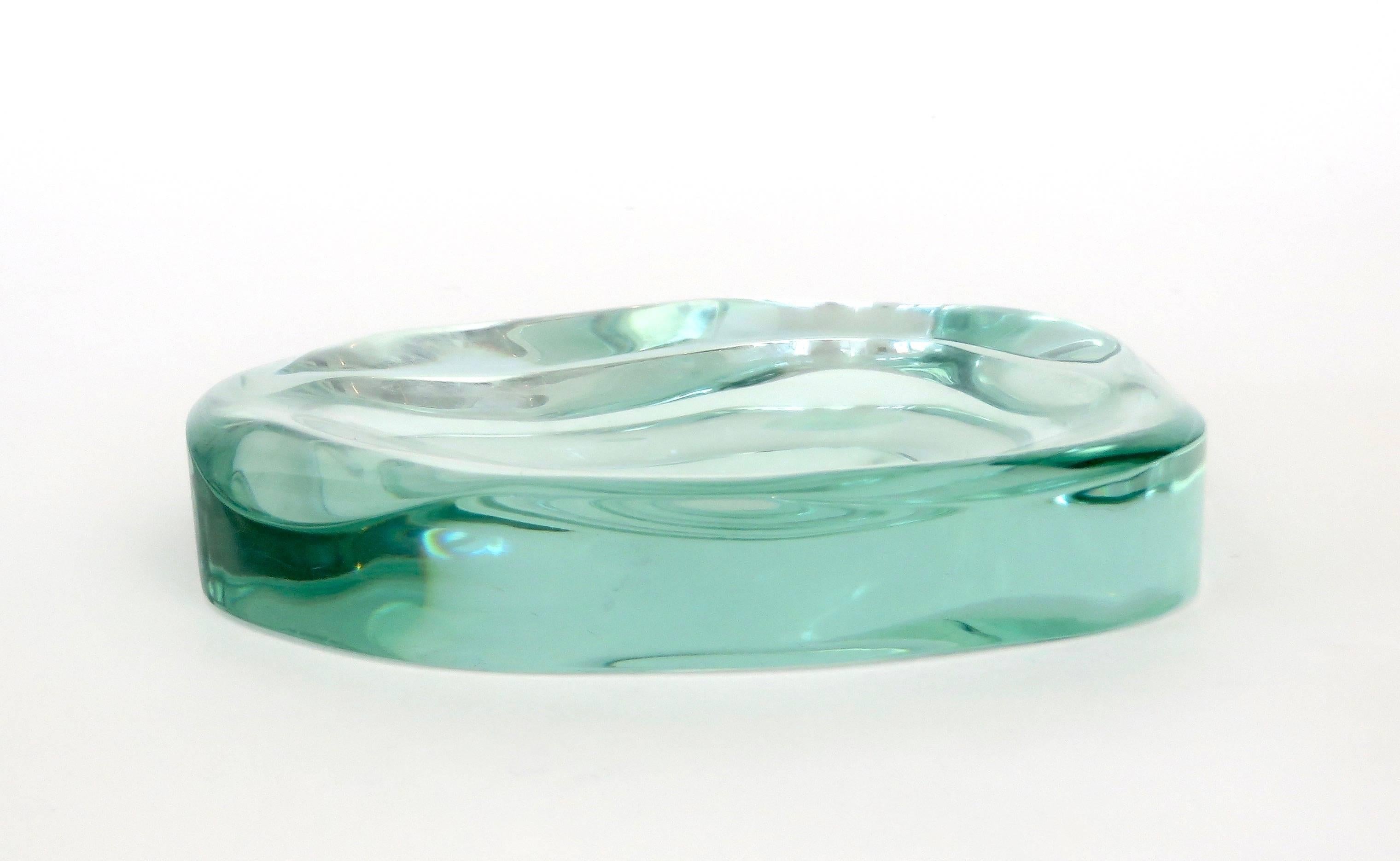 Fontana Arte Glass Dish or Vide Poche by Max Ingrand 2
