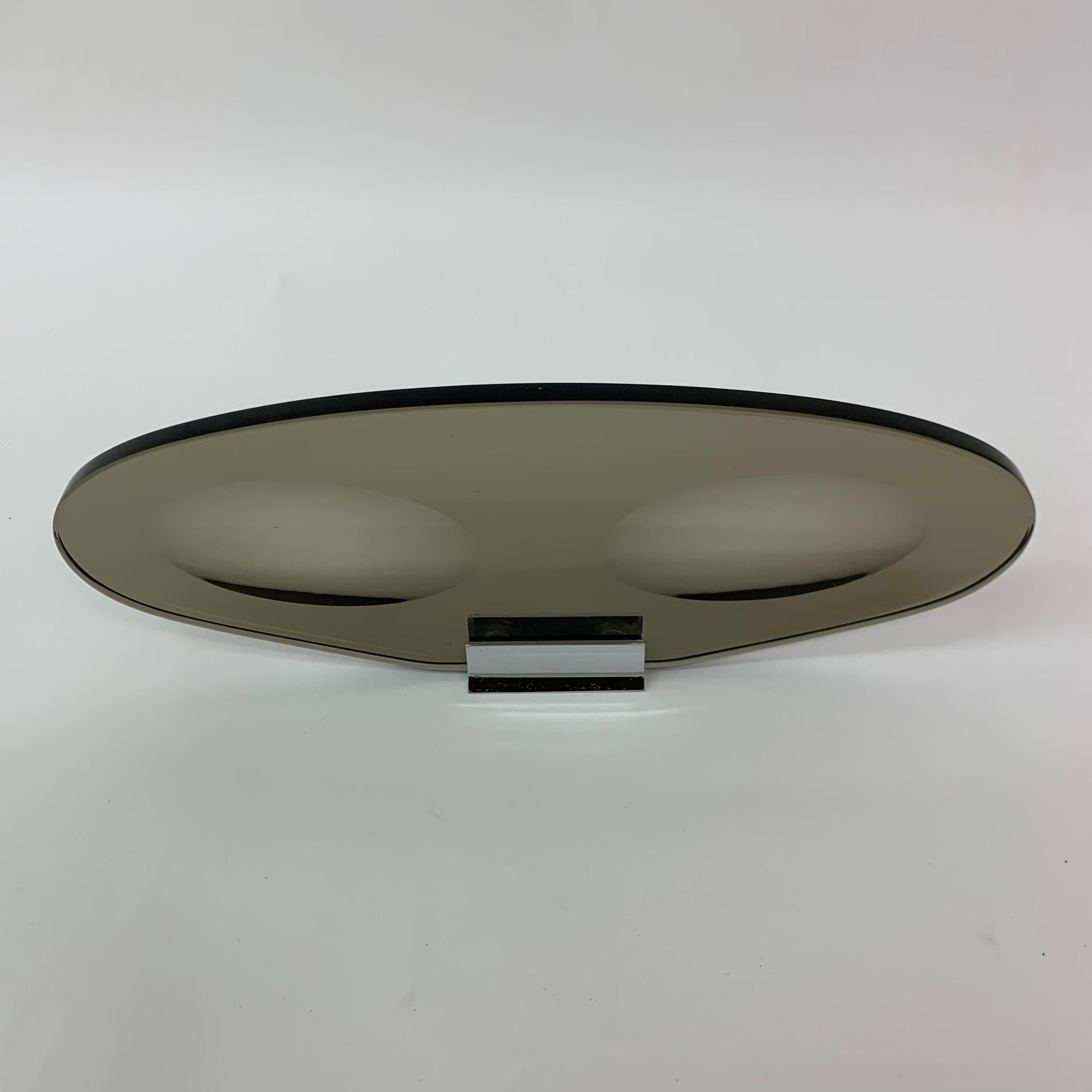 Fontana Arte Glass Wall Soap Dish, 1970s For Sale 3