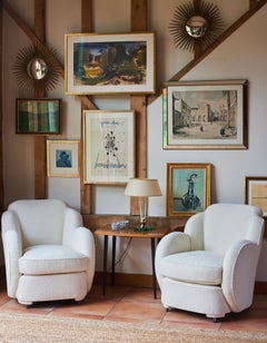 Lampe Fontana Arte avec abat-jour original