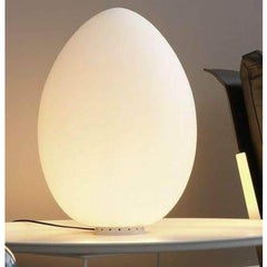 Fontana Arte Large Egg Table or Floor Lamp, Italy, 1972