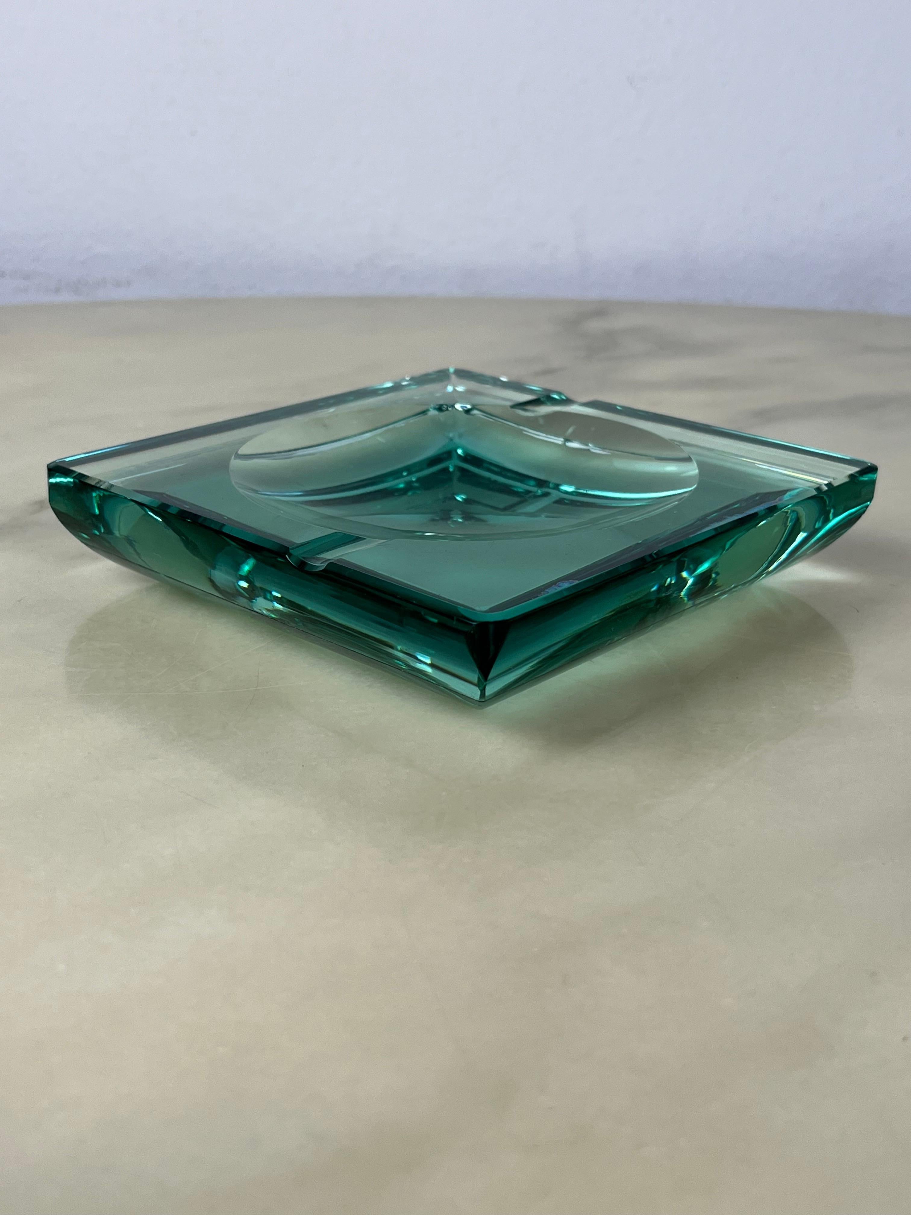 Murano Glass Fontana Arte Mid-Century Ashtray Italian Design 1960 For Sale