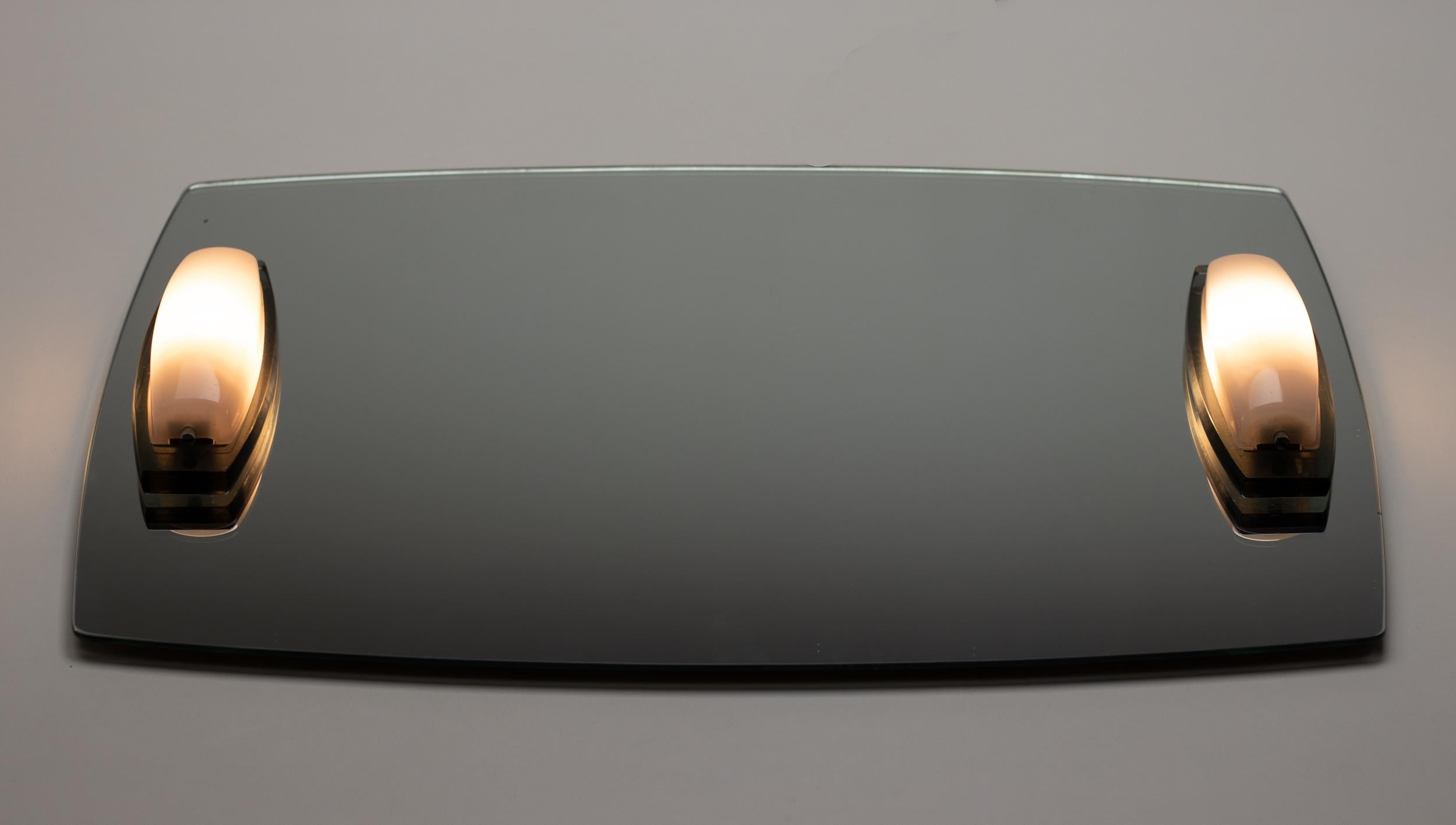 Fontana Arte Mirror by Max Ingrand  For Sale 1