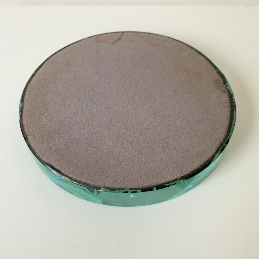 Vide Poche de cristal espejado Fontana Arte, 1950, Italia. en venta 5