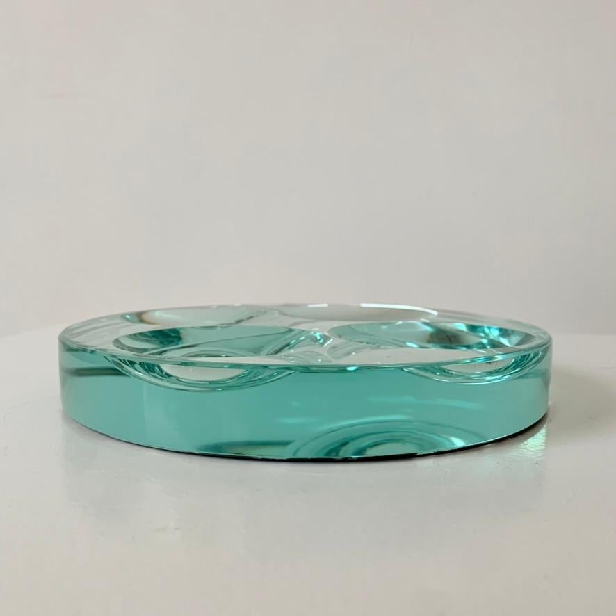Vide Poche de cristal espejado Fontana Arte, 1950, Italia. Italiano en venta