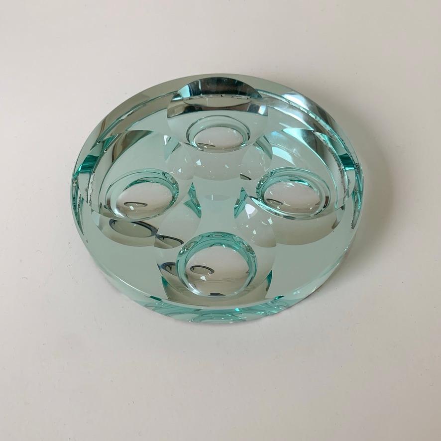 Vide Poche de cristal espejado Fontana Arte, 1950, Italia. Vidrio en venta