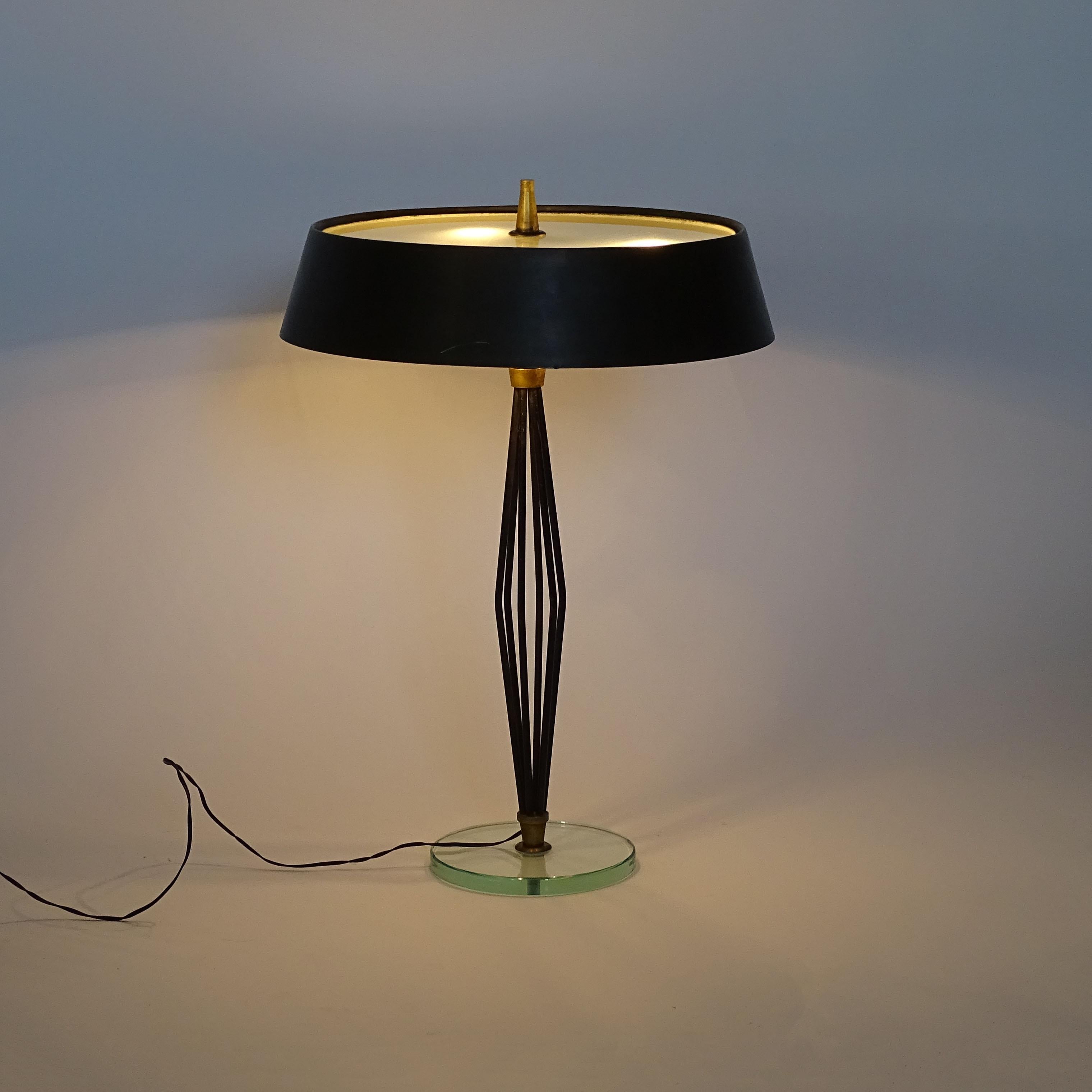 Fontana Arte Model 1959 Table Lamp, Italy 1950s.