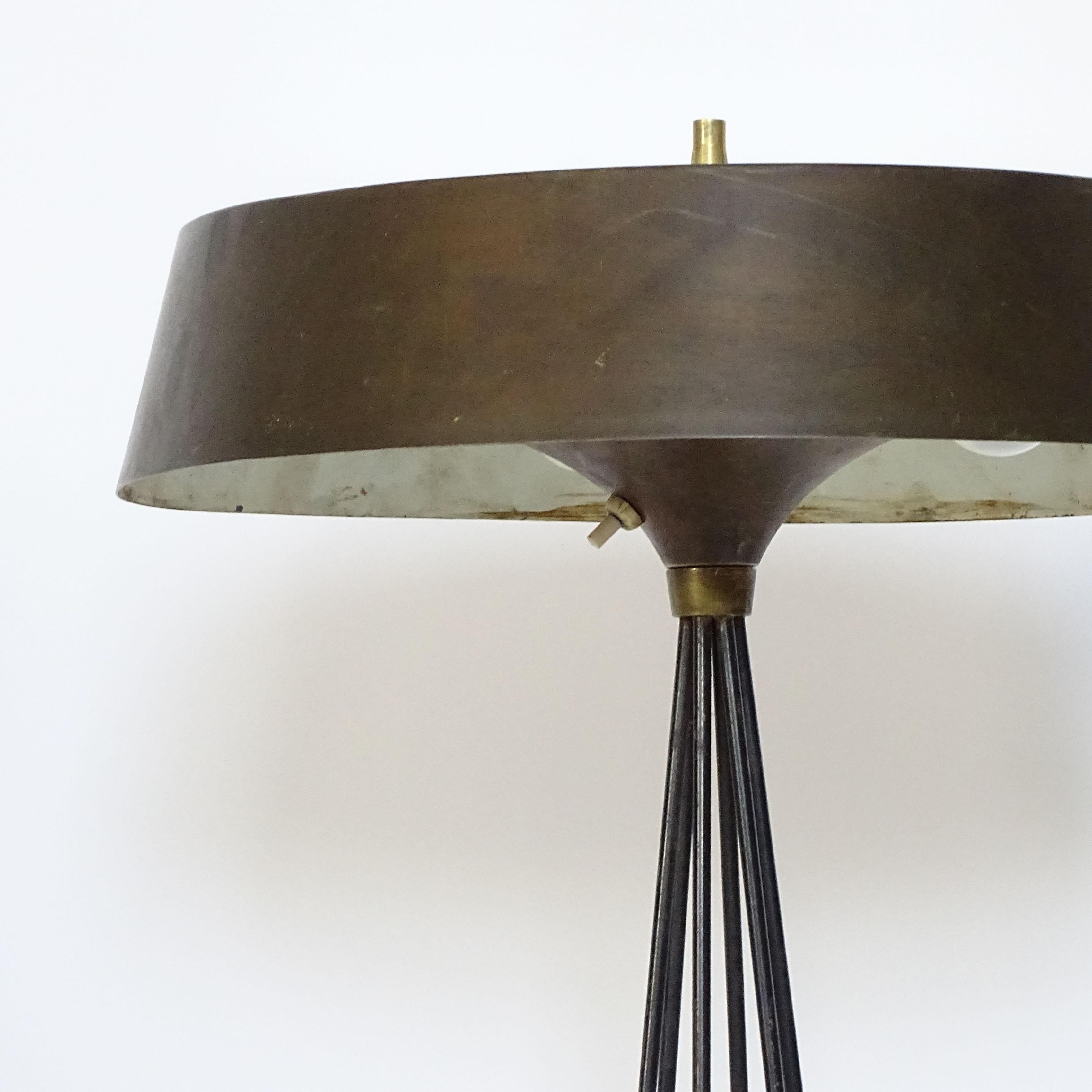 Mid-20th Century Fontana Arte Model 1959 Table Lamp, Italy, 1950s For Sale