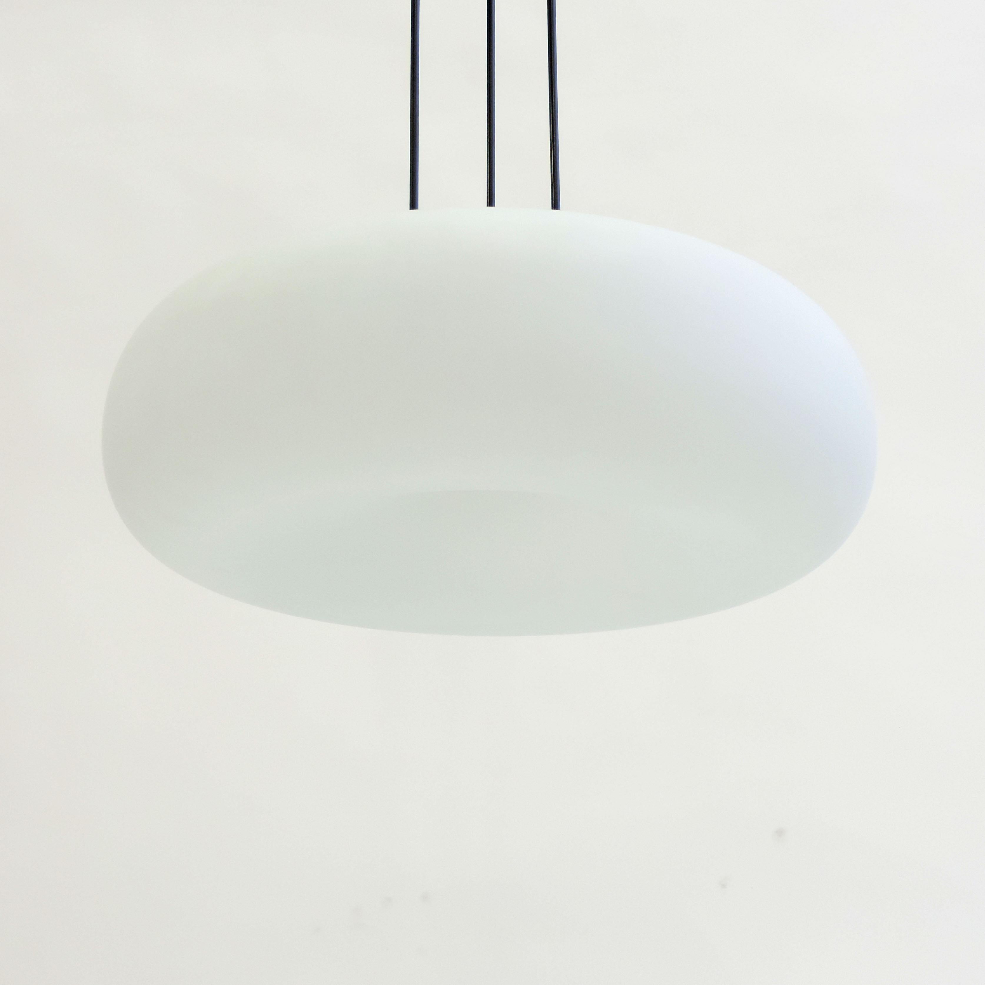 Mid-Century Modern Fontana Arte Model 2356 Ceiling Lamp, Italy, 1960s