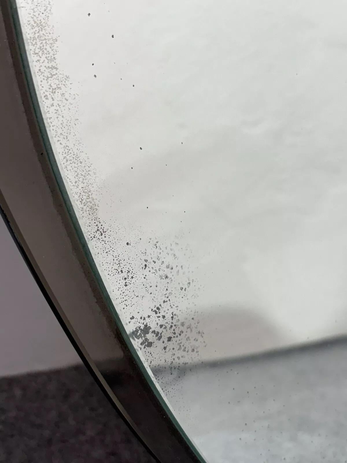 Mid-20th Century Miroir ovale Fontana Arte Design 1960's en vente