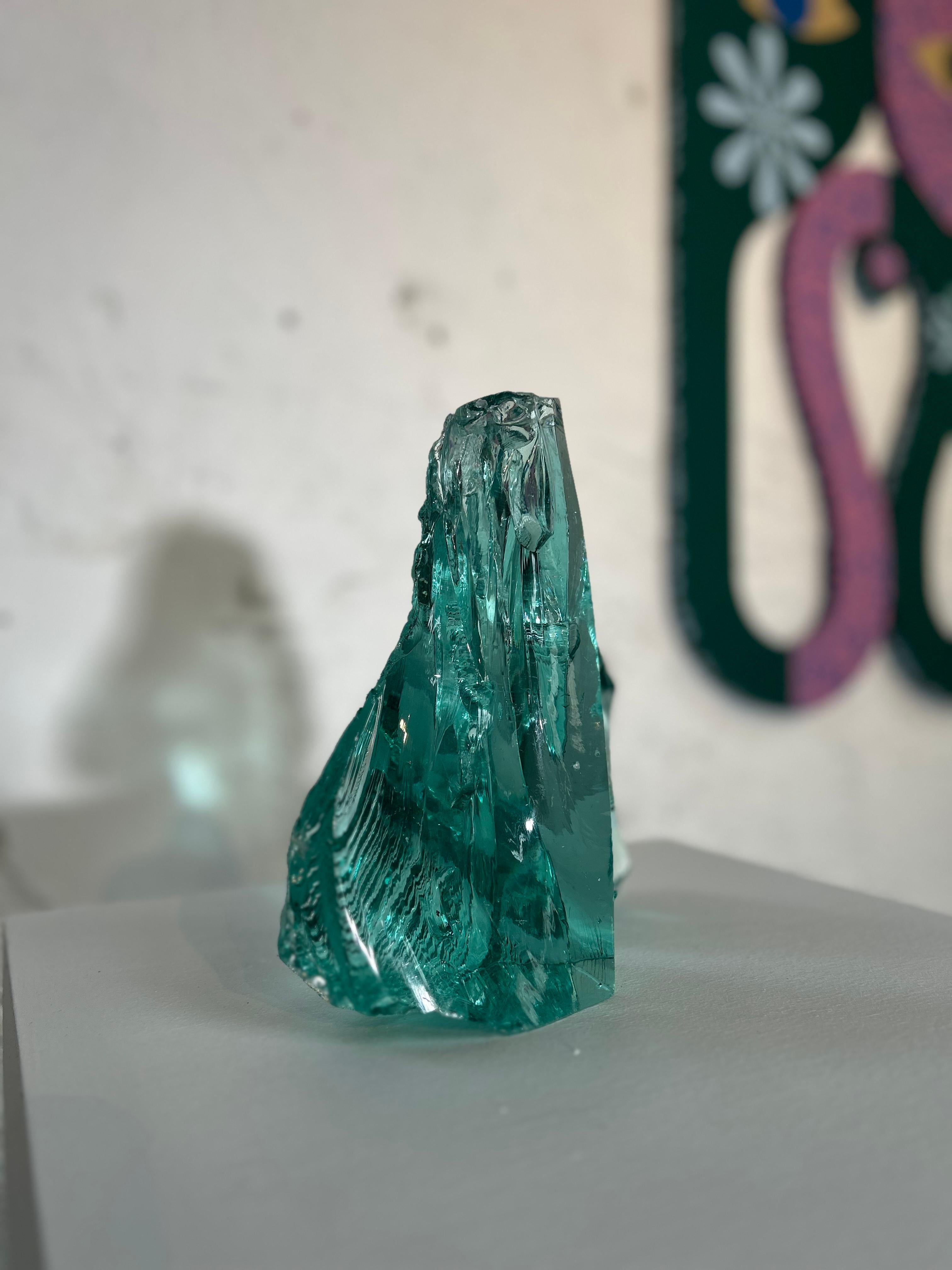 Fontana Arte – Paar Buchhalter aus Glas (Italienisch) im Angebot