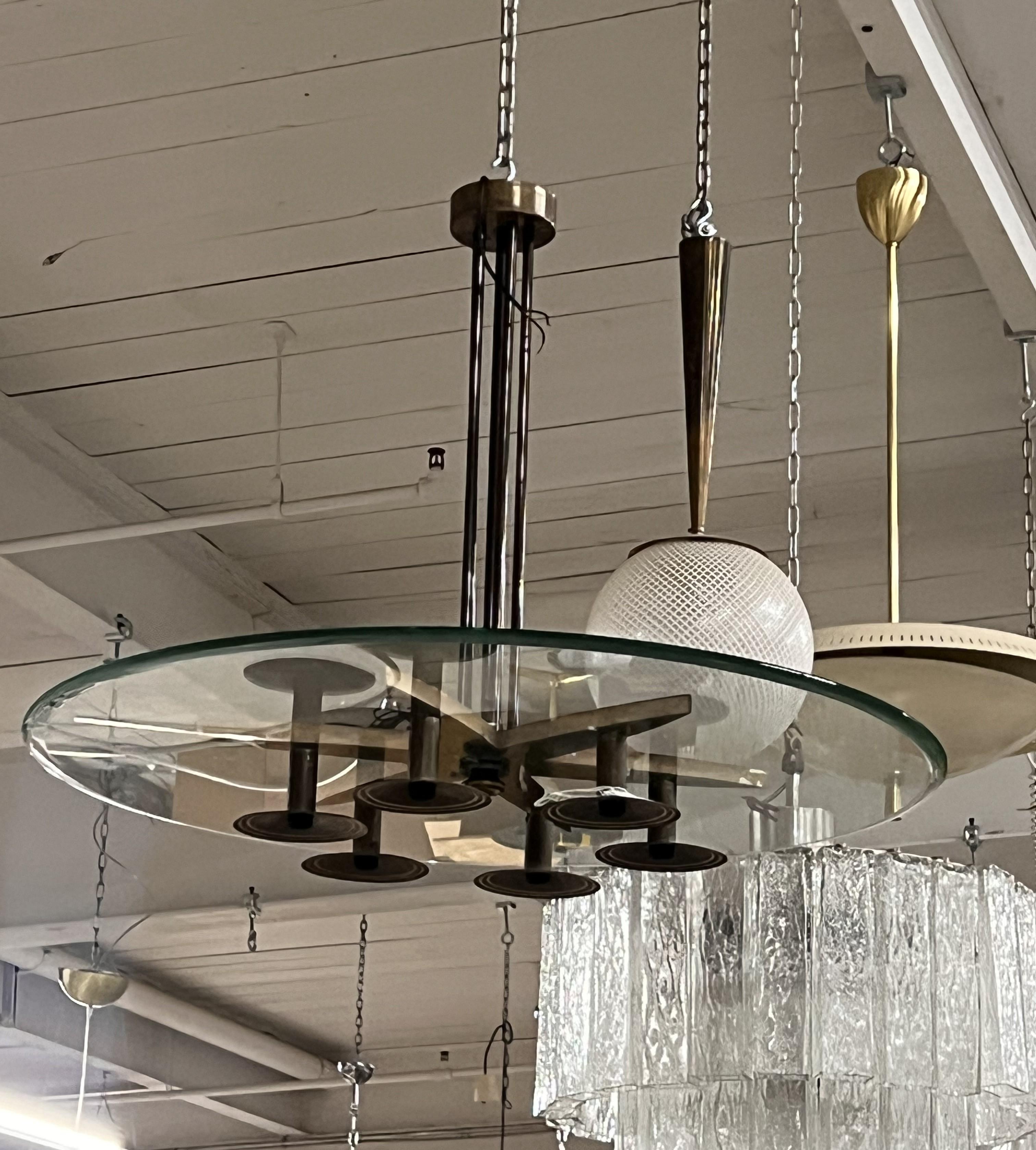 Lampada a sospensione Fontana Arte in vendita 2