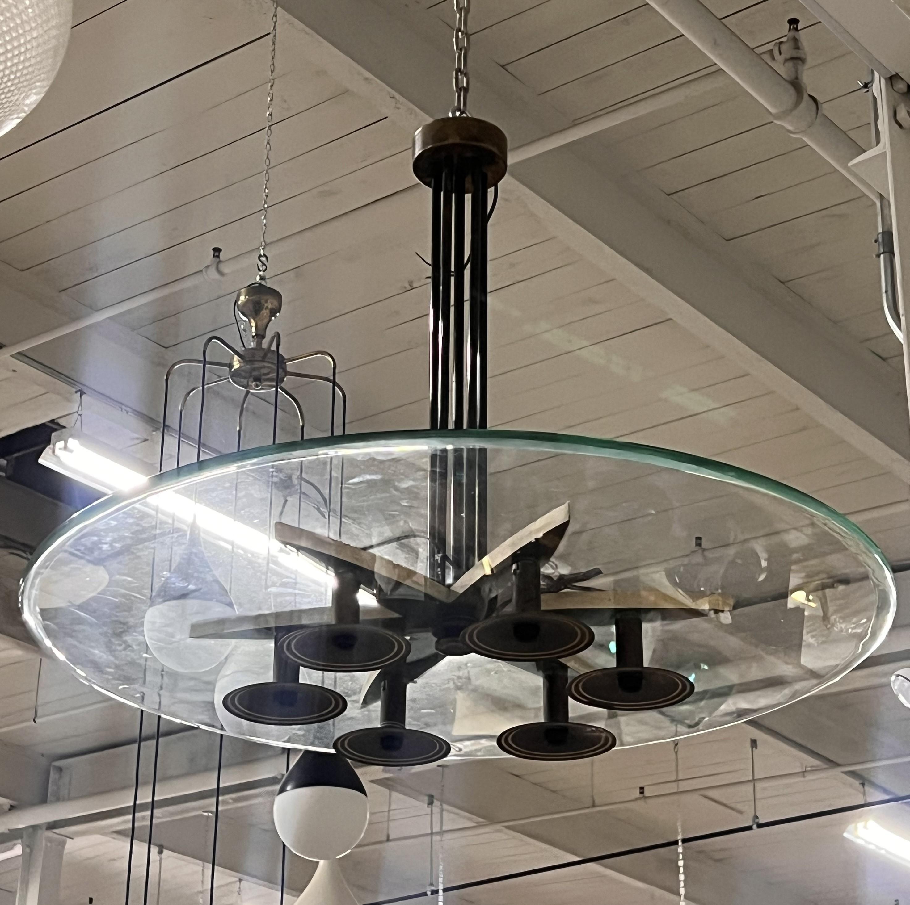 Lampada a sospensione Fontana Arte in vendita 3