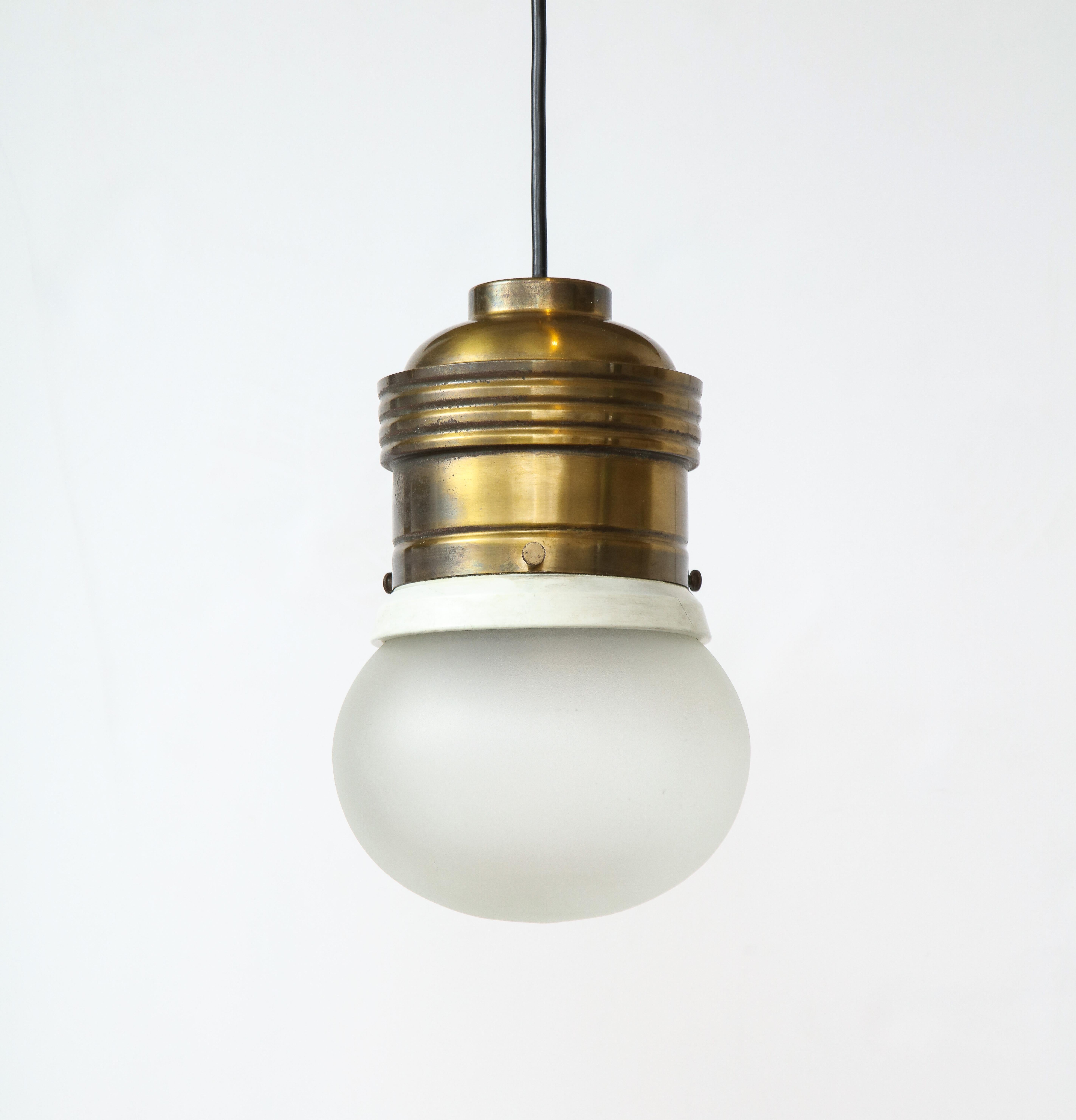 Mid-Century Modern Pendentif Fontana Arte, Mod. 2406, Italie, vers 1960 en vente