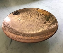 Fontana Arte Pietro Chiesa Centrotavola Glass Wood signed “FX” 1938 Italy