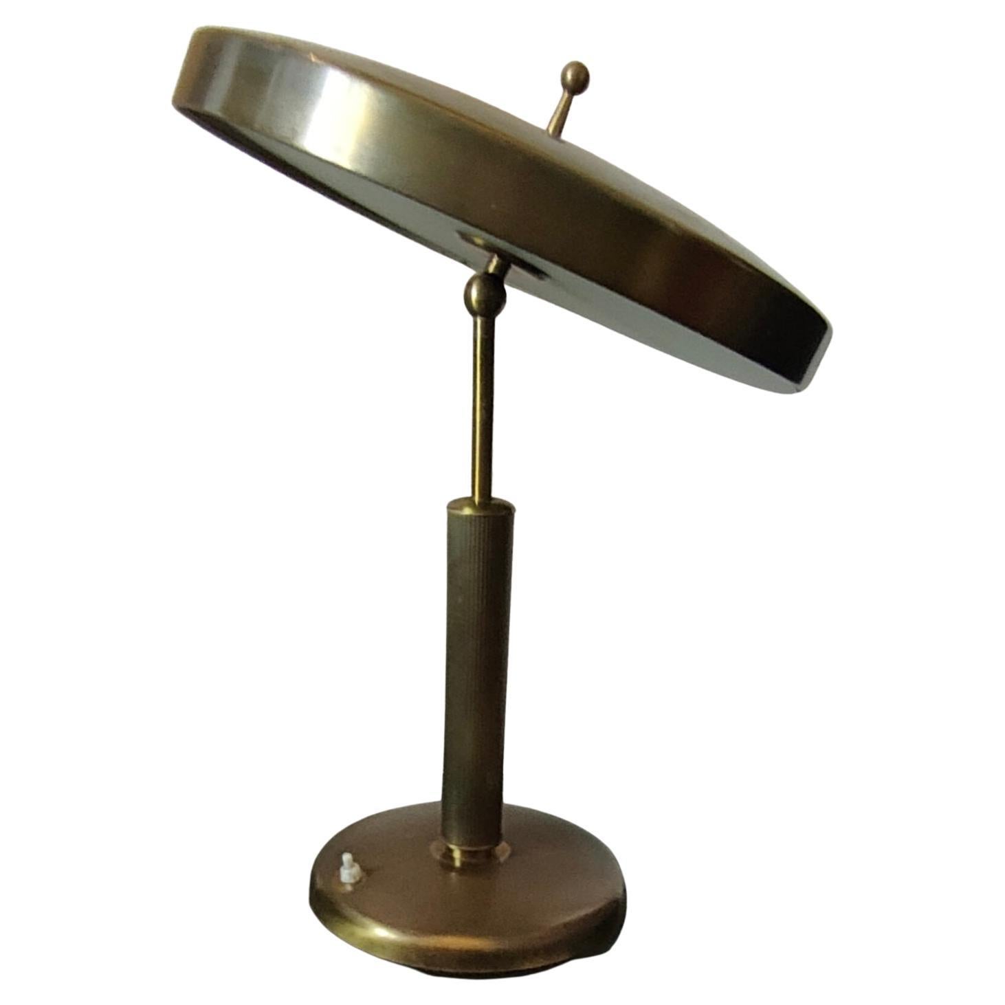 Fontana Arte “Pietro Chiesa “ Table Lamp Brass Glass, 1940 For Sale 1