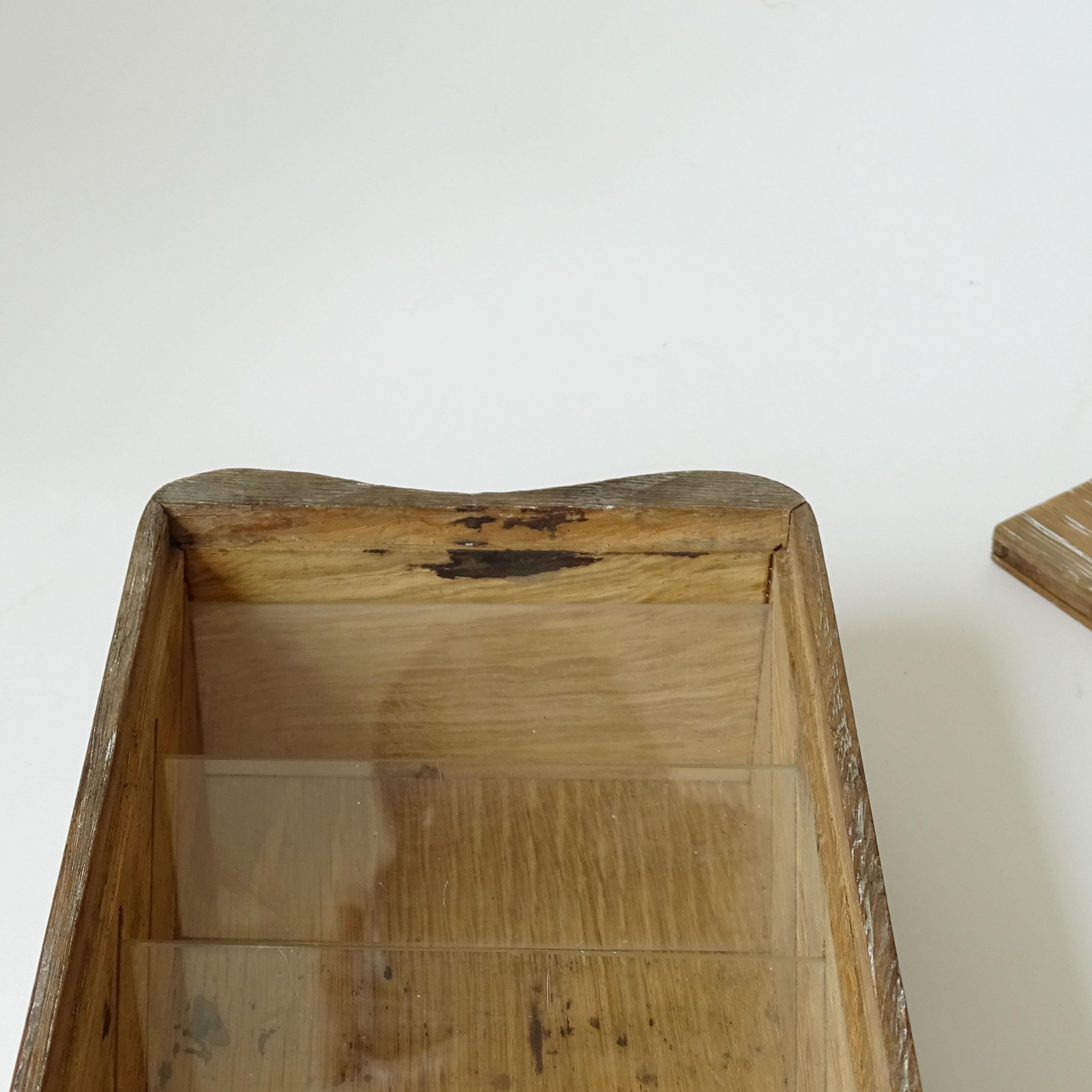 Fontana Arte Playing Cards Box in Cerused Oak and Glass, Italy 1940s In Good Condition For Sale In Milan, IT