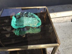 Fontana Arte Rare Ashtrav 1950 Emerald Green Color, Italy