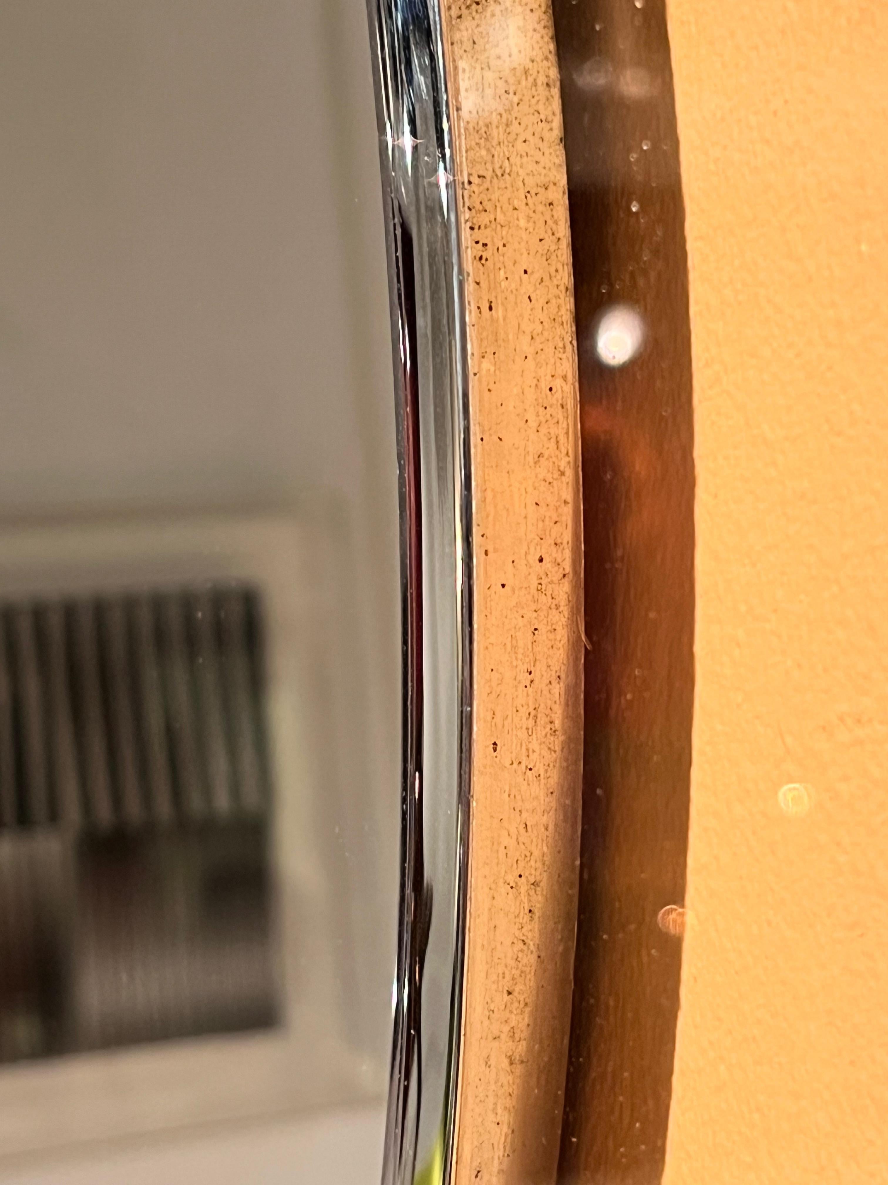 Miroir rond Fontana Arte modèle 1669 de Max Ingrand, années 1960, Italie en vente 5
