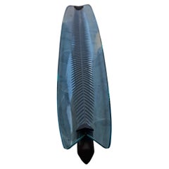 FONTANA ARTE SCONCE/Ceilling Light Glass Brass 1950 Italia