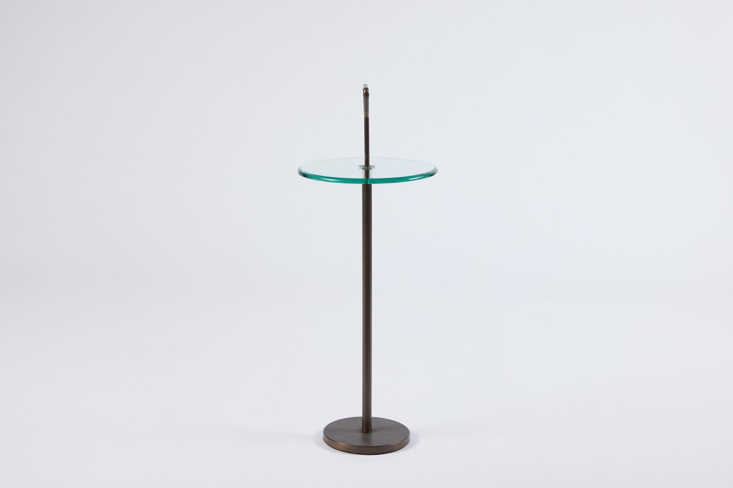 Fontana Arte Side Table by Cesare Lacca Measures 11