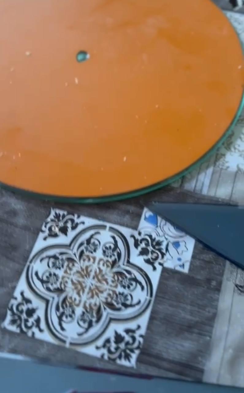 Miroir Stellare en verre miroir 1966 Bon état - En vente à Palermo, IT