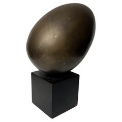 Fontana Arte Style Brass Egg 