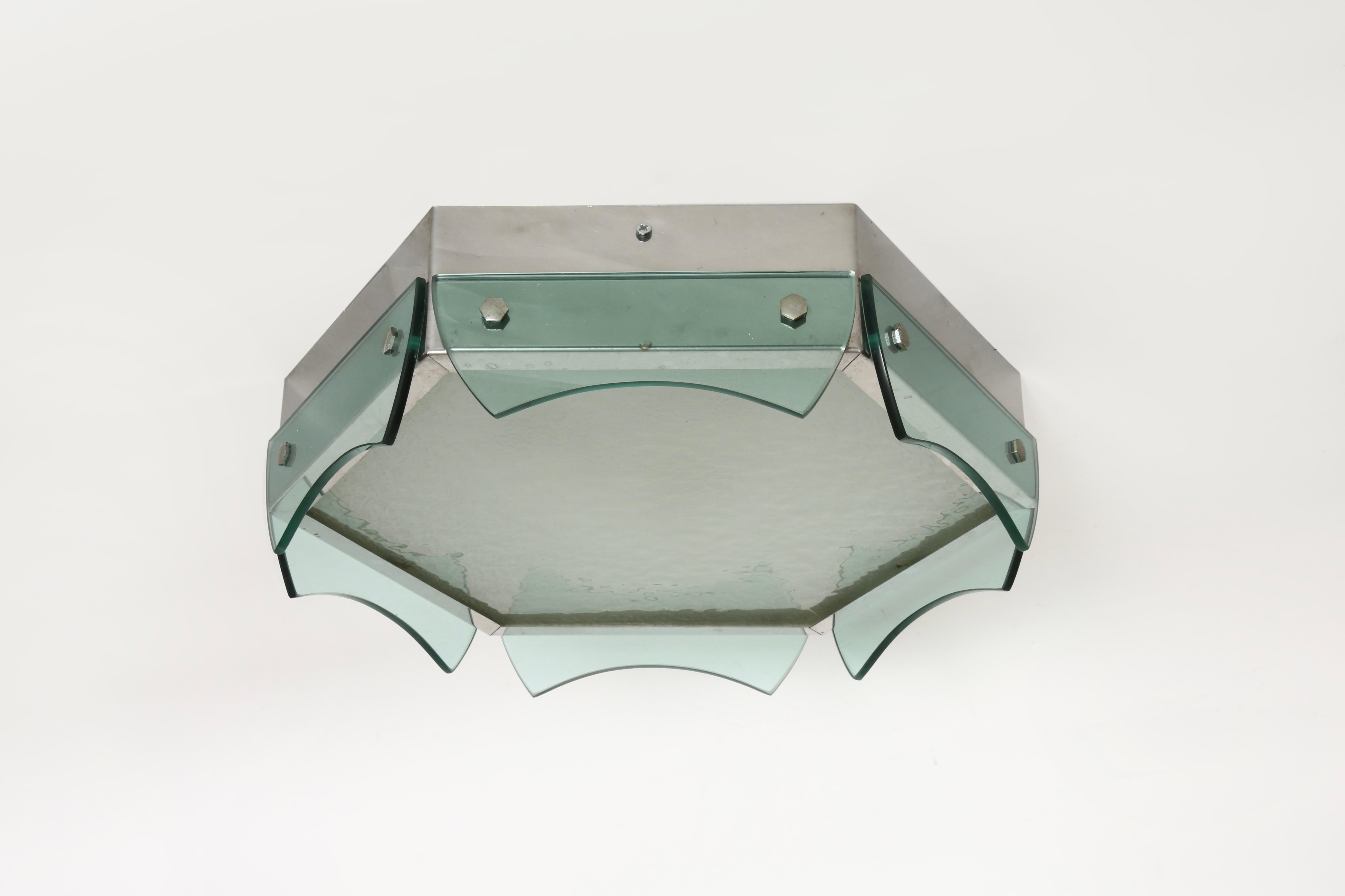 Einbau-Deckenleuchte im Fontana-Arte-Stil von Veca im Angebot 7