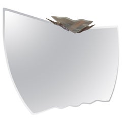 Fontana Arte Style Mirror Attributed