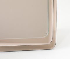Miroir de table de style Fontana Arte, Italie, années 1960