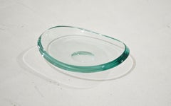 Fontana Arte – Taschenleerer aus grünem Murano-Glas, Nilo, Italien, 1960, Mid-Century