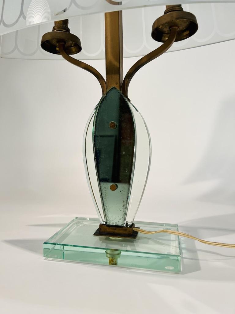 Style international Lampe de table Fontana Arte circa 1960 en vente