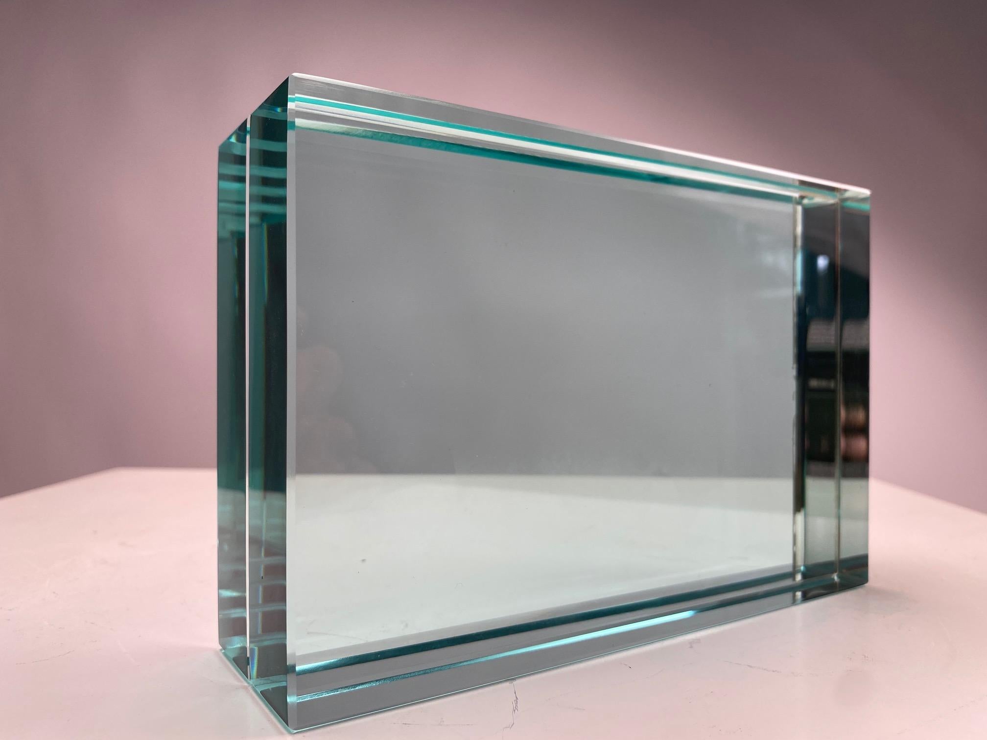 Italian Midcentury Picture Frame by Fontana Arte, 1950s In Good Condition In Argelato, BO