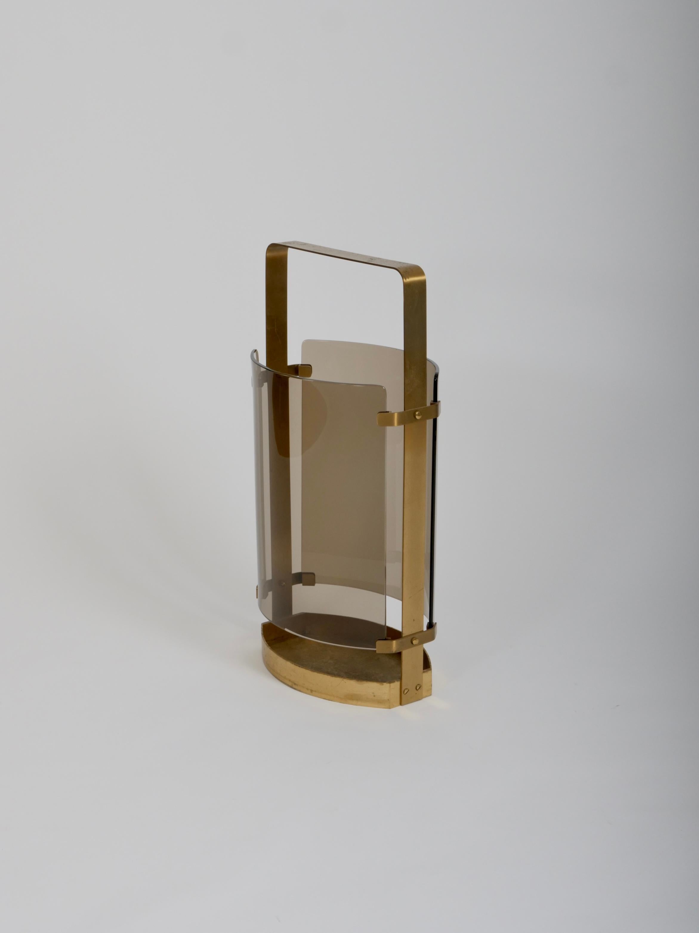 Mid-Century Modern Fontana Arte umbrella stand For Sale