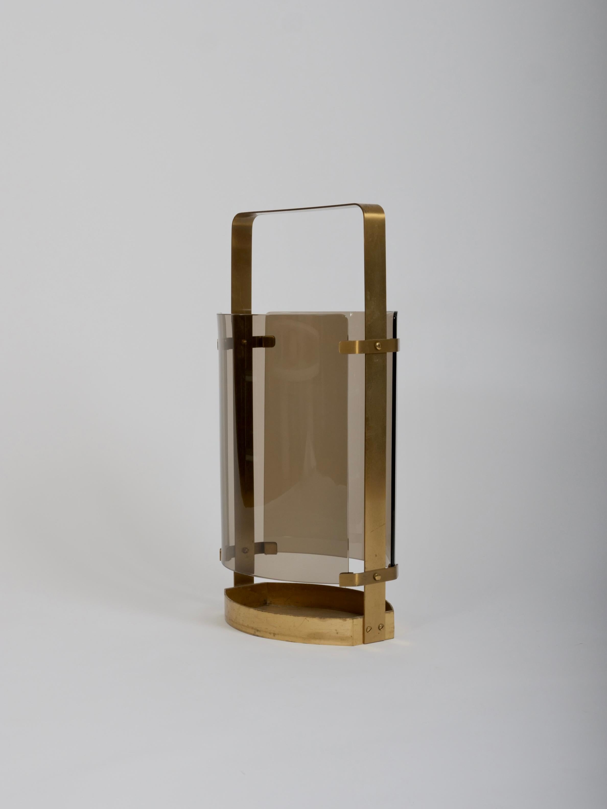 Italian Fontana Arte umbrella stand For Sale