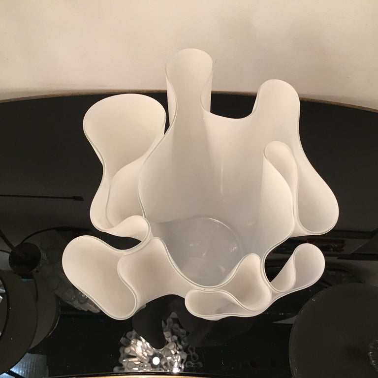 Fontana Arte Vase Glass 1950 Italy For Sale at 1stDibs