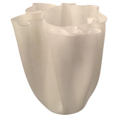 Vaso di Fontana Arte in vetro 1950 Italia