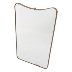 Fontana Arte Vintage Brass Mirror