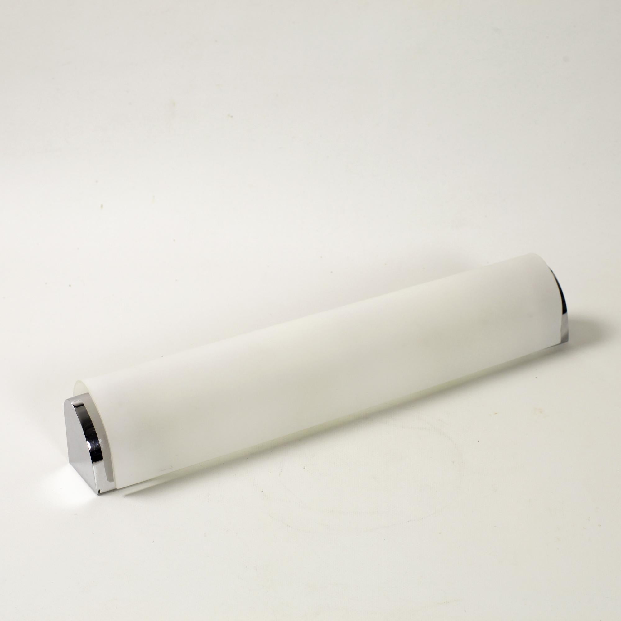 Italian Fontana Arte Wall Light Opaline glass, Italy, 1979