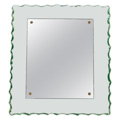 Fontana Arte Wall Mirror by Max Ingrand in Glass