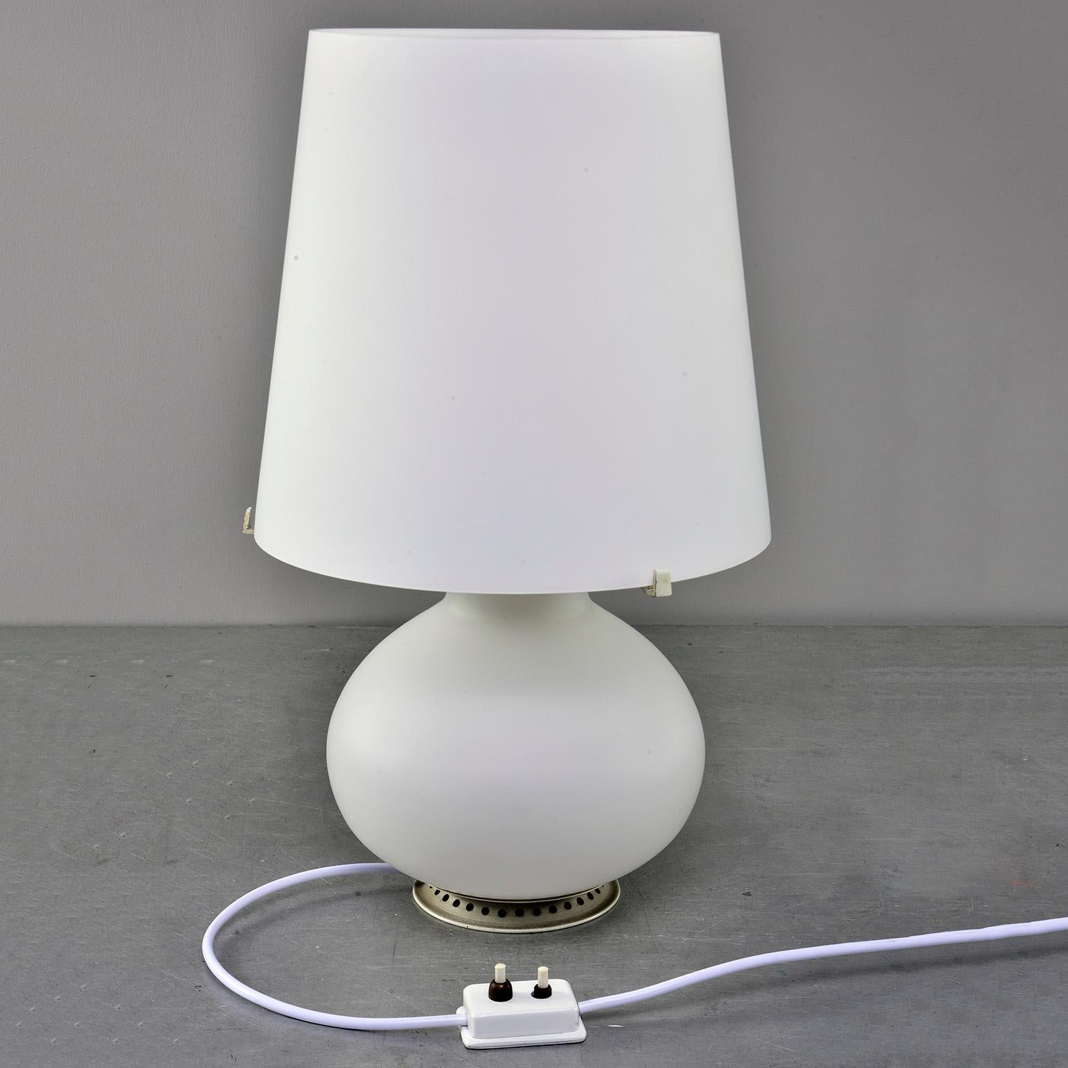 satin glass lamp