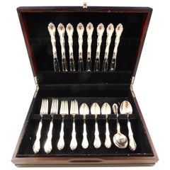 Fontana by Towle Sterling Silver Flatware Service for 8 Set 40 Pieces